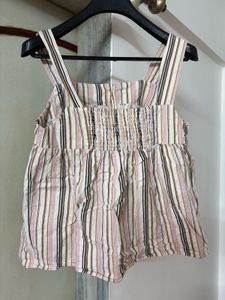Striped Babydoll Top