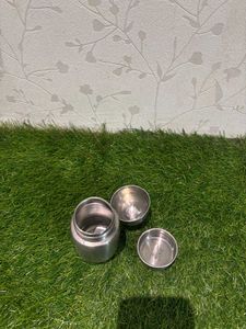 Combo Of 2 Multi Purpose Steel Bottle