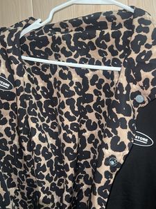Reversible 2-way Vintage Leopard Print Jacket