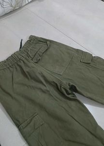 Price Drop 399/- sale Khaki Cargo Pants with Draws