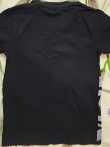 Black "Faction Holiday" Graphic T-Shirt