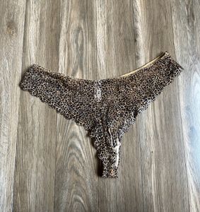 Leopard Print Lace Panty