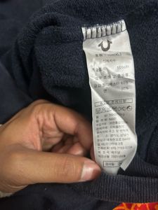 True Religion Navy Sweatshirt