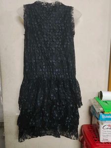United Colors Of Benetton|Black Midi Dress