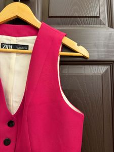 Zara Pink Vest