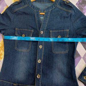 Denim Mini Dress