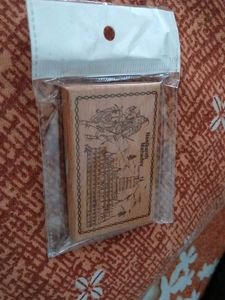 Neelkanth Mahadev Wooden Engraving magnet