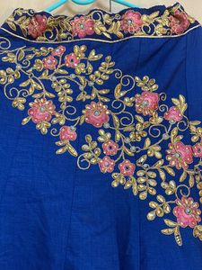 Dark Blue Lehenga