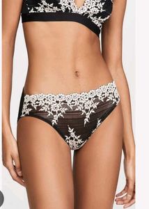 Warner Black Lace Bra