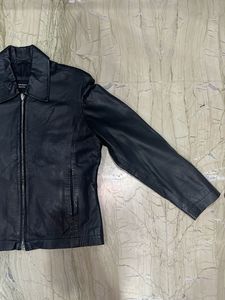 Classic Black Leather Jacket