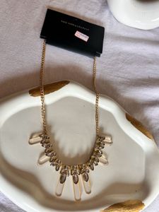 Newyork&amp;Co Floral Stone Neckpiece