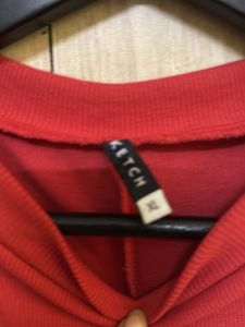 Red Selflove Crop Top
