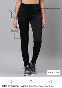 Black Athletic Jogger Pants