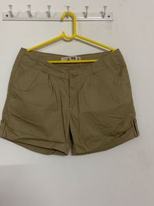 RIG Pure Cotton Khaki Cargo Shorts