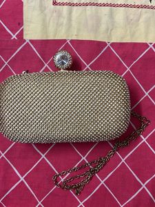 Sparkling Rhinestone Clutch Bag