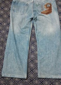 Light Wash Denim Jeans