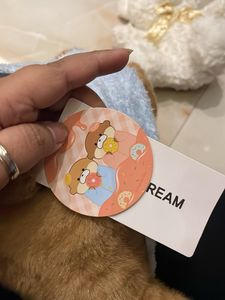Cute Otter Plush Toy with Donut