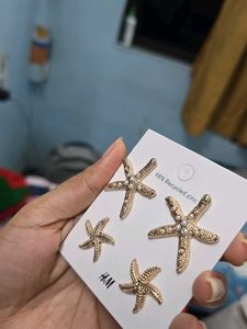 Today'sOffer< H&amp;M Starfish Earrings Set