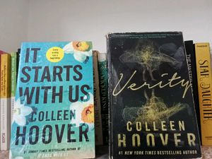 Colleen Hoover Books: It Starts With Us & Verity