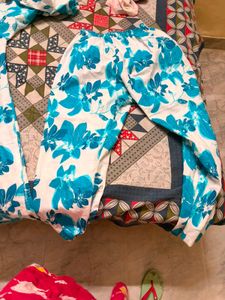 Beautiful Floral Print Kurta