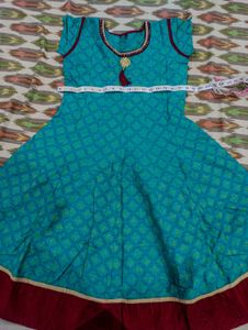 Elegant Teal Green Kurti with Embellishments