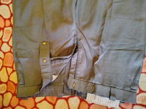 Men's Grey Straight Leg Pants - No1