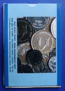 Indian Airforce Proof Coin Set 100 Rupees &amp; 2 Rs