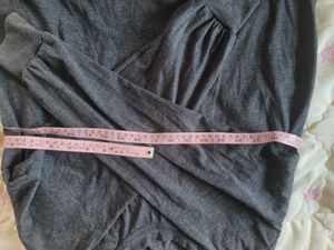 Gray Long Sleeve T-Shirt