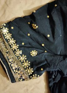 Elegant Black saree