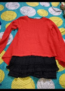 ruffled peplum top