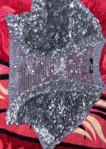 RARE Y2K Morgan de toi Sequin bolero