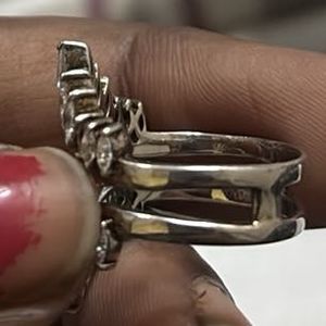 Sparkling Statement Ring 925