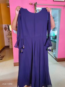 Beautiful Nevy 💙 Blue Colour Gown 😍😍