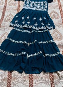 sharara frock  Set