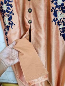 Embroidered Festive Fushion Set