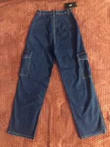 Blue Cargo Jeans