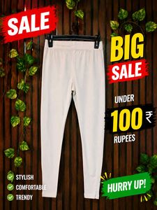 Comfortable Cream Leggings