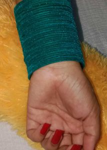 green valvet touch Bangles