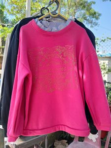 Cute Pink Layered Top