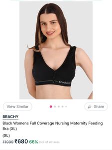 Brand New Imported Black Padded Bra