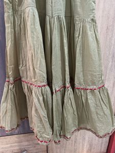 Beautiful Olive Green Palazzo Pants