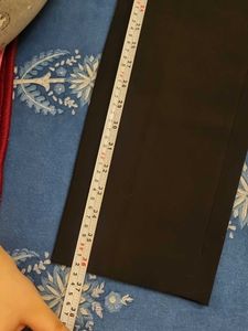 Zara Classic Black Straight Leg Trousers