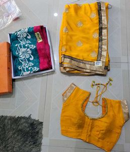 Set 2 Quality Tranding Sarees