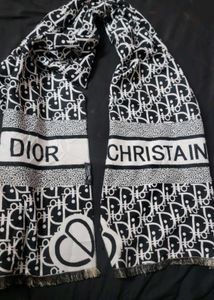 Dior Christain Cashmere Scarf Shawl