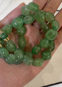 Real authentic Green Stone Necklace original