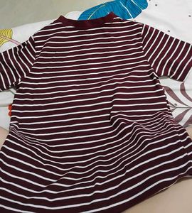 striped T-shirt