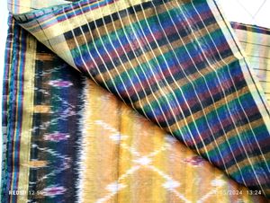 Sambalpuri Design In Chanderi Saree