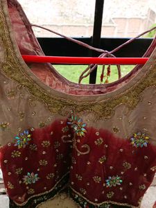 Embellished Traditional Bridal Lehenga with very h