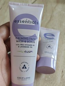 Oriflame Essentials Calming Face Wash & Scrub and