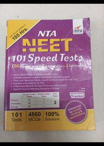 NTA NEET 101 Speed Tests Book and MTG combo